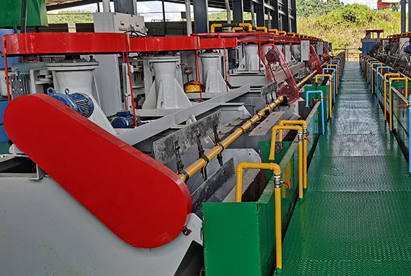 浮選生產(chǎn)線簡(jiǎn)介